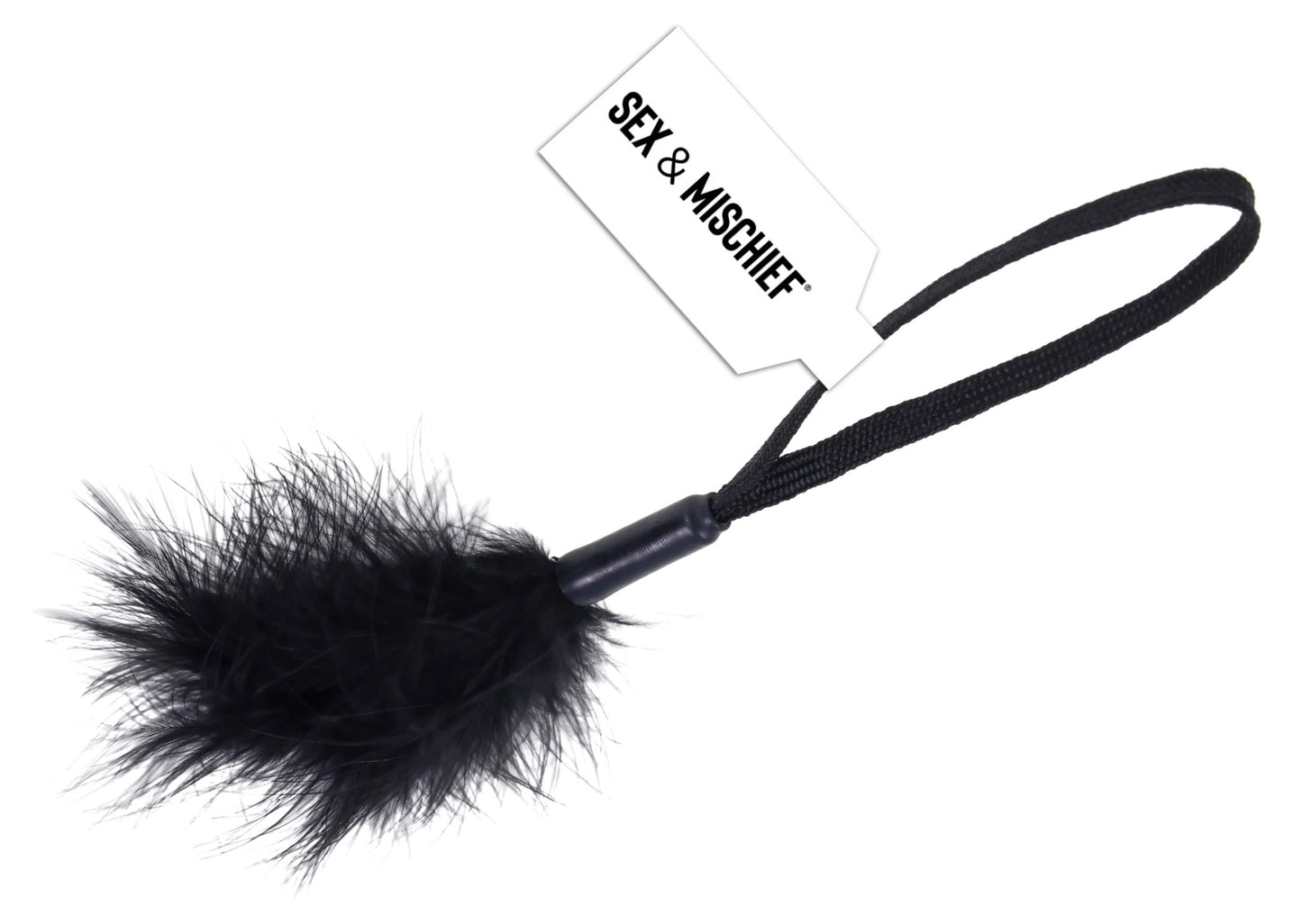 "Black Wrist Feather Tickler SS10206"