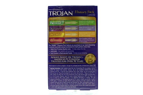 "Trojan Pleasure Pack - 12 Pack TJ95302"