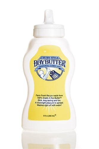 "Boy Butter Original Lubricant 9 Oz Squeeze BB09"