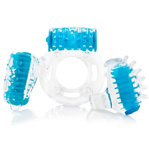 "Screaming O Vibro Man - Each - Blue VIB-110E"