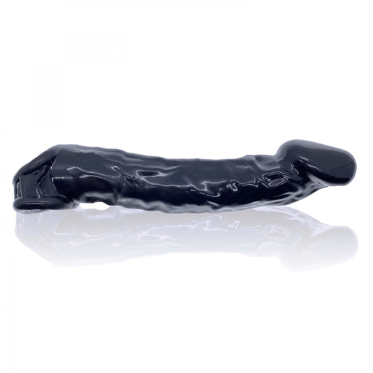 "Muscle Ripped Slim Veiny Cocksheath - Night Black OX-3046-NGT"