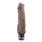 "X5 Plus - Hard on Vibrating 9 Inch Dildo - Brown BL-52206"
