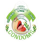 "Endurance Condoms - Spearmint - 3 Pack HTP2089"