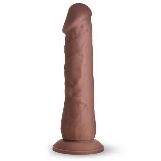 "Easy Riders 7 Silicone Dildo - Dark CN-18-0931-11"