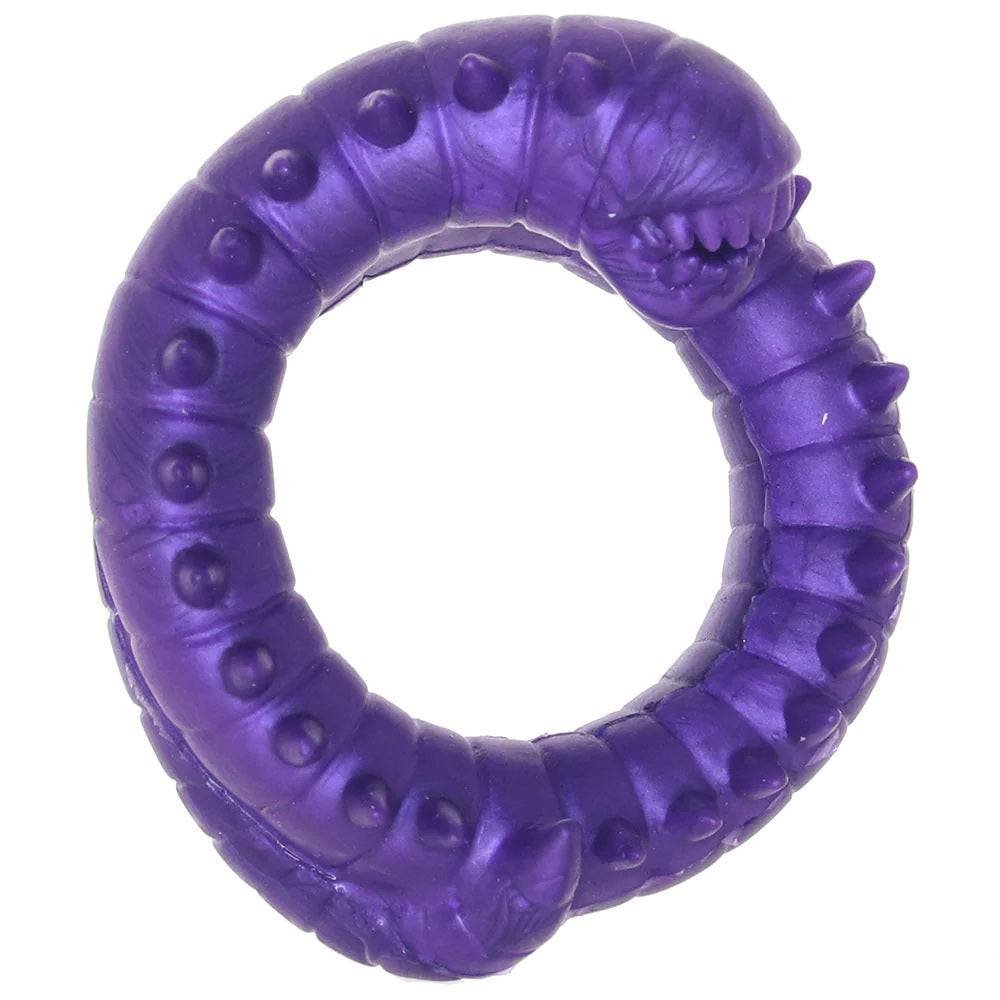 "Slitherine Silicone Cock Ring - Purple CC-AH336"