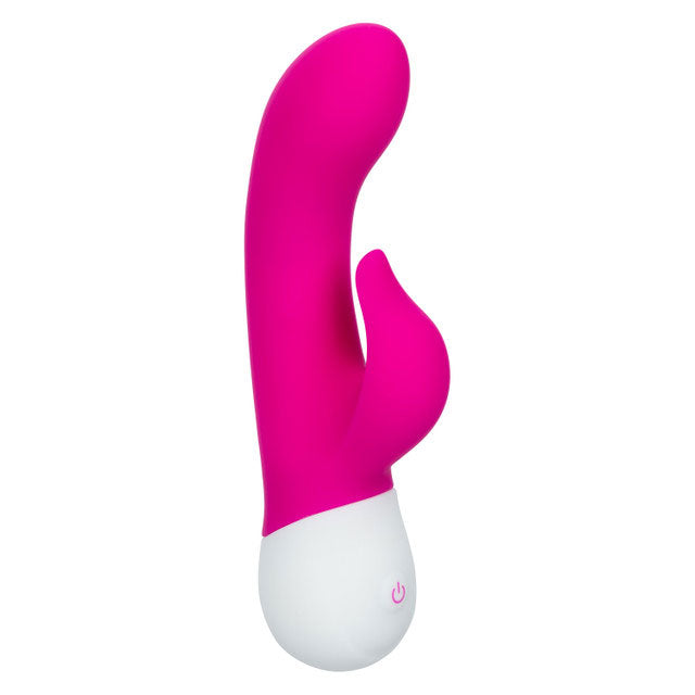 "Basic Essentials Rechargeable Dual Pleaser - Pink SE1765403"