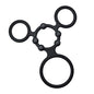 "Enhancer Quad Cockring - Black NW3288-1"