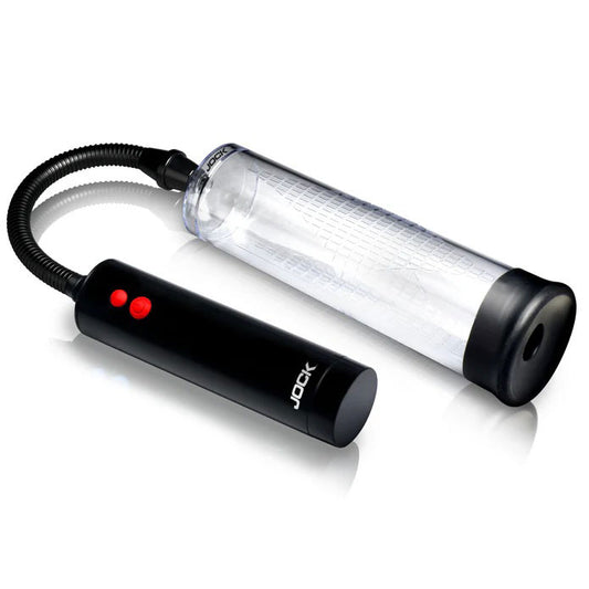"Power Up Rechargeable Automatic Penis Pump - Clear JOCK-CN1036"