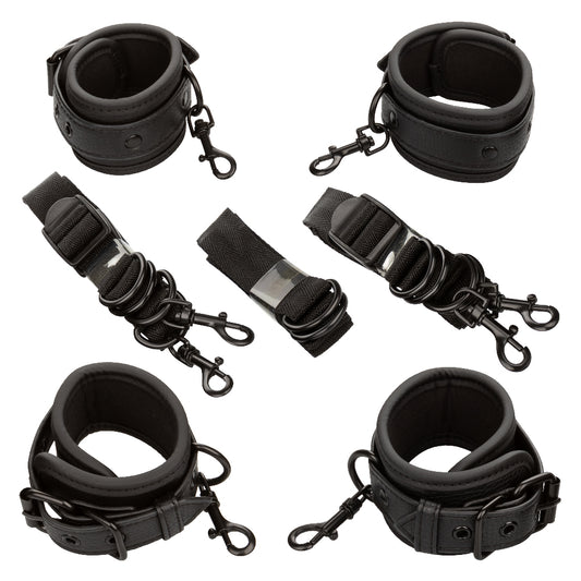 "Nocturnal Collection Bed Restraints - Black SE2678303"