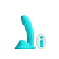 "Colours Curve Vibrating 5 Dildo - Teal NSN-0402-47"