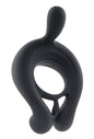 "Playboy Pleasure - Triple Play - Cock Ring - Black PB-RS-1355-2"