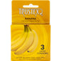 "Trustex Flavored Lubricated Condoms - 3 Pack - Banana AL-4025"
