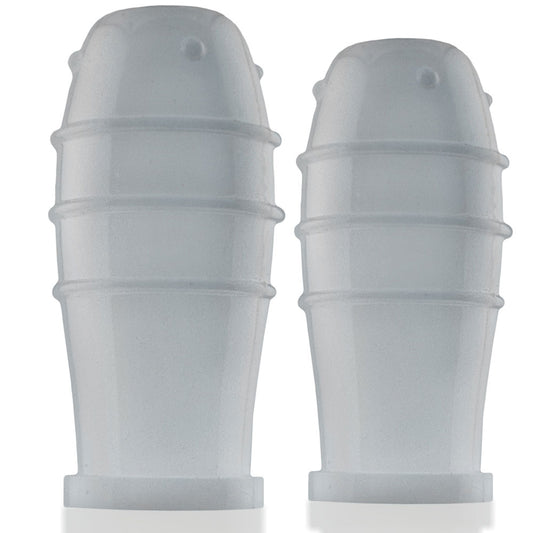 "Lankyz Silicone Nipsuckers - Clear Silicone OX-3211-CLR"