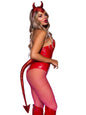 "Devil Horns Headband and Tail Set - Red LA-A2913"