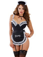 "French Maid Fantasy - One Size DG-10590BLKOS"