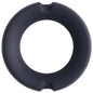 "Merci - the Paradox - Silicone Covered Metal Cock Ring - 50mm - Black DJ2402-40-BX"
