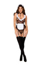 "French Maid Flirt - One Size - Black DG-12826BLKOS"