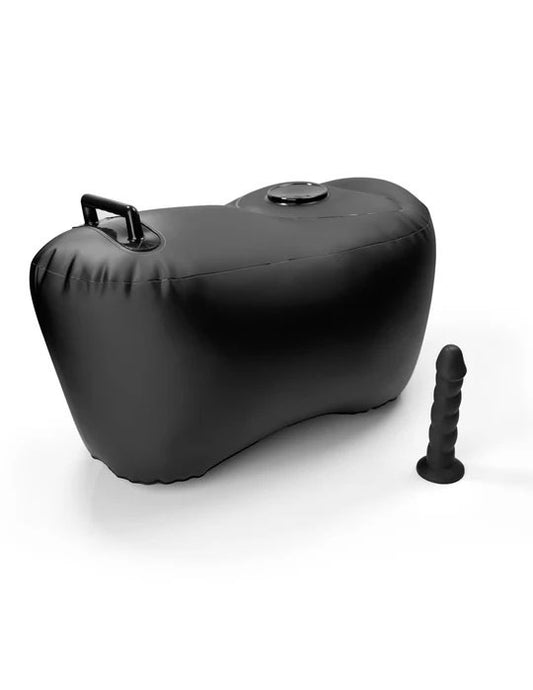 "Fetish Fantasy Series Body Dock Inflatable Love Seat - Black PD4472-23"