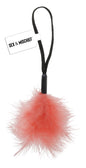 "Peach Wrist Feather Tickler SS10207"