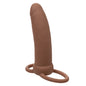 "Performance Maxx Rechargeable Thick Dual Penetrator - Brown SE1634013"