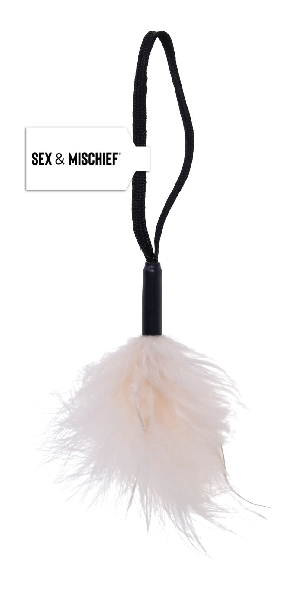 "White Wrist Feather Tickler SS10208"