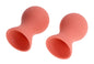 "Peaches 'N Creame Silicone Nipple Suckers - Peach SS10212"