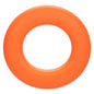 "Alpha Liquid Silicone Prolong Large Ring - Orange SE1491552"