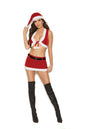 "Sleigh Belle 3pc Costume - Red - Medium EM-99094-M"