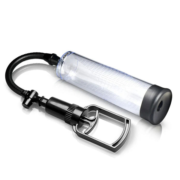 "Amp Up Penis Pump With Pull Rod - Clear JOCK-CN1031"