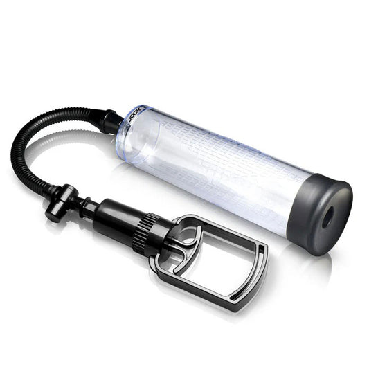 "Amp Up Penis Pump With Pull Rod - Clear JOCK-CN1031"