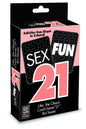 "Sex Fun 21 - Adult Card Game LG-BG076"