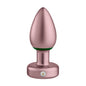 "Bougie Plug Anodized Aluminum Butt Plug - Rose Gold FF-1052-08"