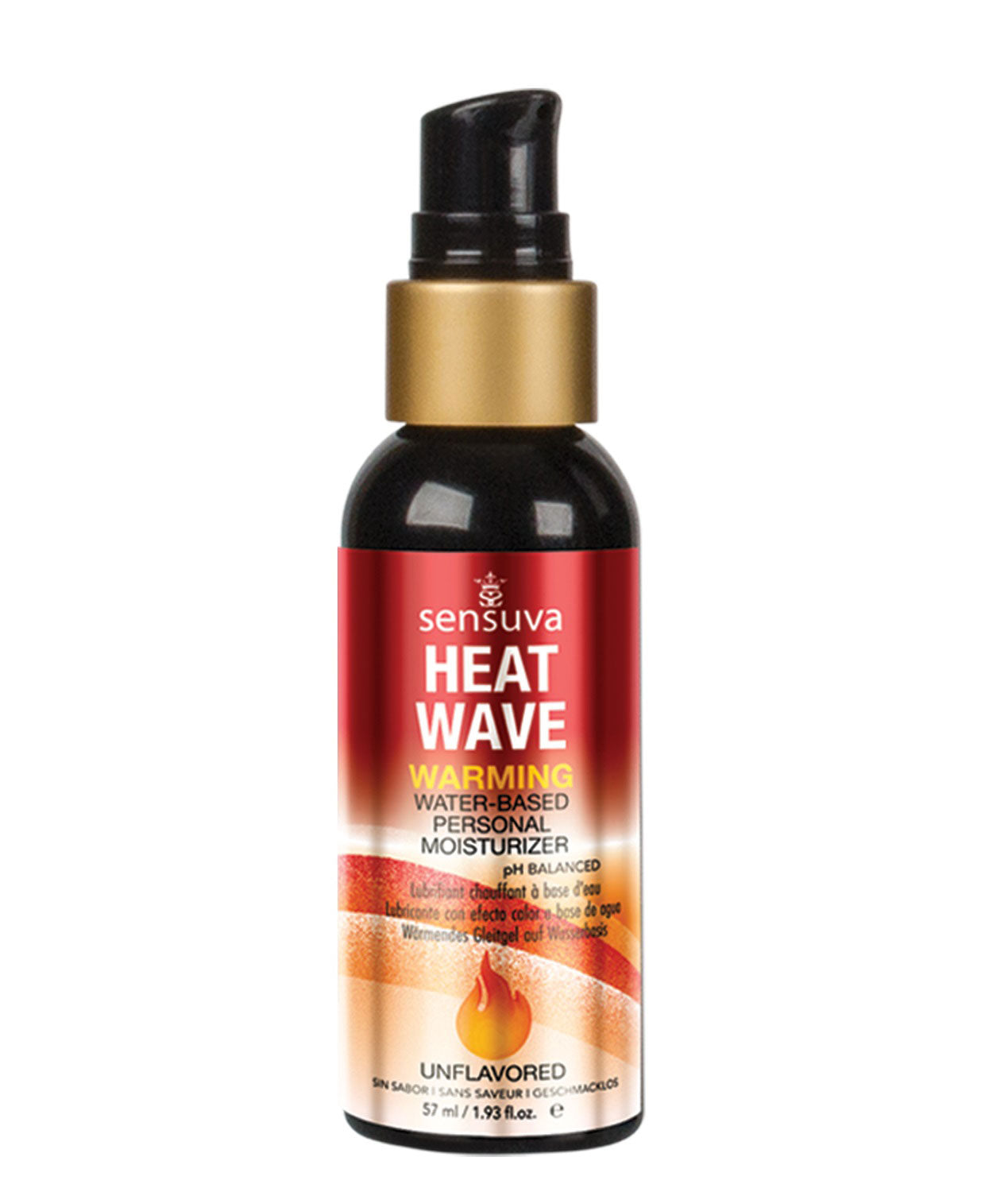 "Heat Wave Natural Water-Based Warming Lubricant 2oz SEN-VL102-ML"