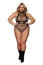 "Teddy and Harness - Queen Size - Black DG-13291XBLKQ"