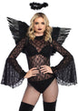 "2 Pc Angel Accessory Kit - Black LA-2065BLK"