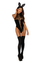 "Bunny Vixen - One Size - Black DG-12914BLKOS"